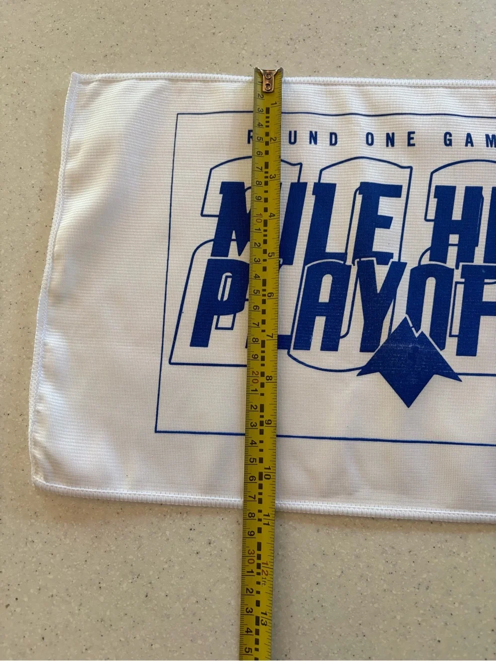 NEW Mile High NBA Playoffs Rally Towel Denver Nuggets Round one Game Two Swag